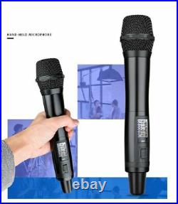 UHF Wireless Handheld Microphone Mic System for DSLR Camera Camcorder Video DV