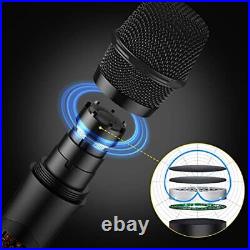 UHF Wireless Microphone System Professional Handheld Mic Dual Karaoke Microphon