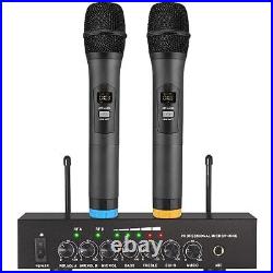 UHF Wireless Microphone System Wireless Microphone with Treble Echo Bass ï¼? B