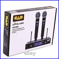 WX200 UHF Wireless Dual Handheld Microphone System