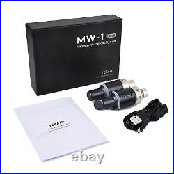 Wireless 5.8GHz Microphone Plug On XLR Rechargeable Transmitter Receiver Kit