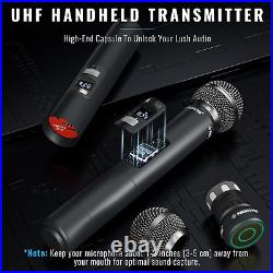 Wireless Microphone System, Eight-Channel Wireless Mic, With 8 Handheld Dynamic Mi