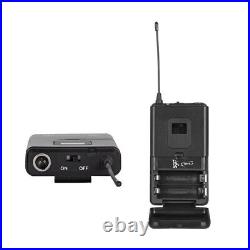 Wireless Microphone System Pro Audio UHF 8 Channel 4 Handheld 4 Headset Lavalier