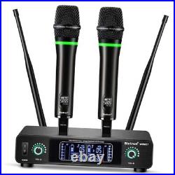Wireless Microphone System Rechargeable, Professional Adults Singing Karaoke