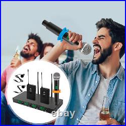 Wireless Microphone System for Speaking Conference Wedding Party Microphone Set