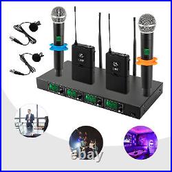Wireless Microphone System for Speaking Conference Wedding Party Microphone Set