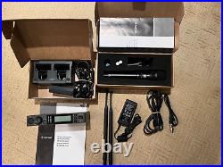 Wireless Microphone System includes UHF Wireless Receiver & Mic with Charger