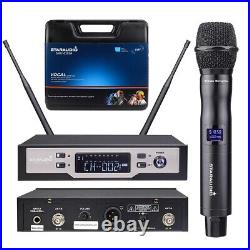 Wireless UHF Guitar Microphone System 1Channel Handheld Mic for Stage party Show