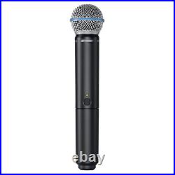 Wireless Vocal System SHUR BLX288 / Beta 58A with2 BETA58 Microphones Express US