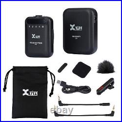 XVive Audio U6 Battery-Powered Compact Wireless Lavalier Microphone System